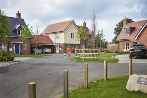 Photo of new houses