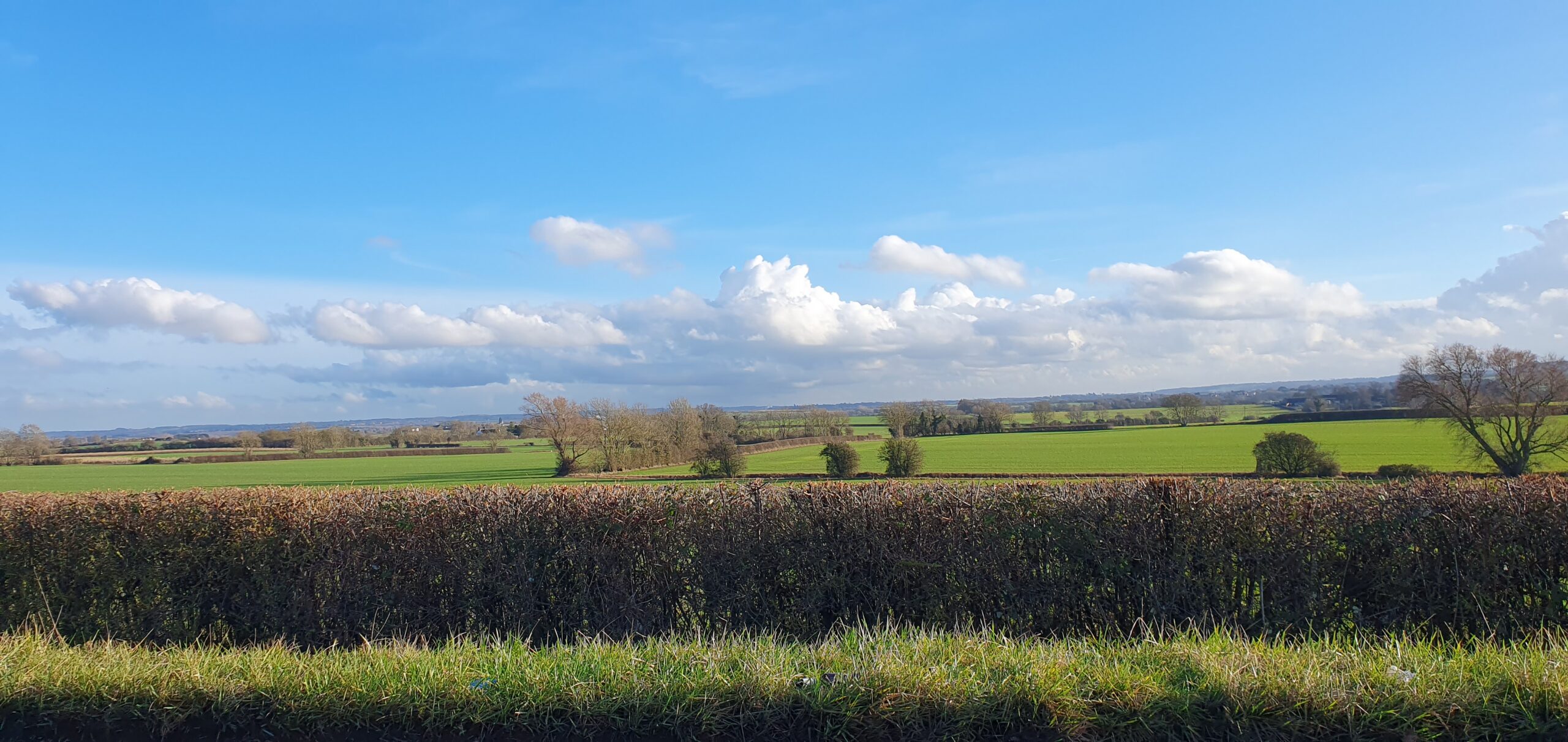 View of Bedfordshire countryside near Meppershall