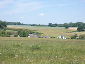 View across to Studham from the common 