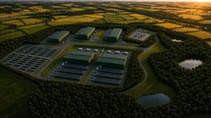 Data centre mock up image